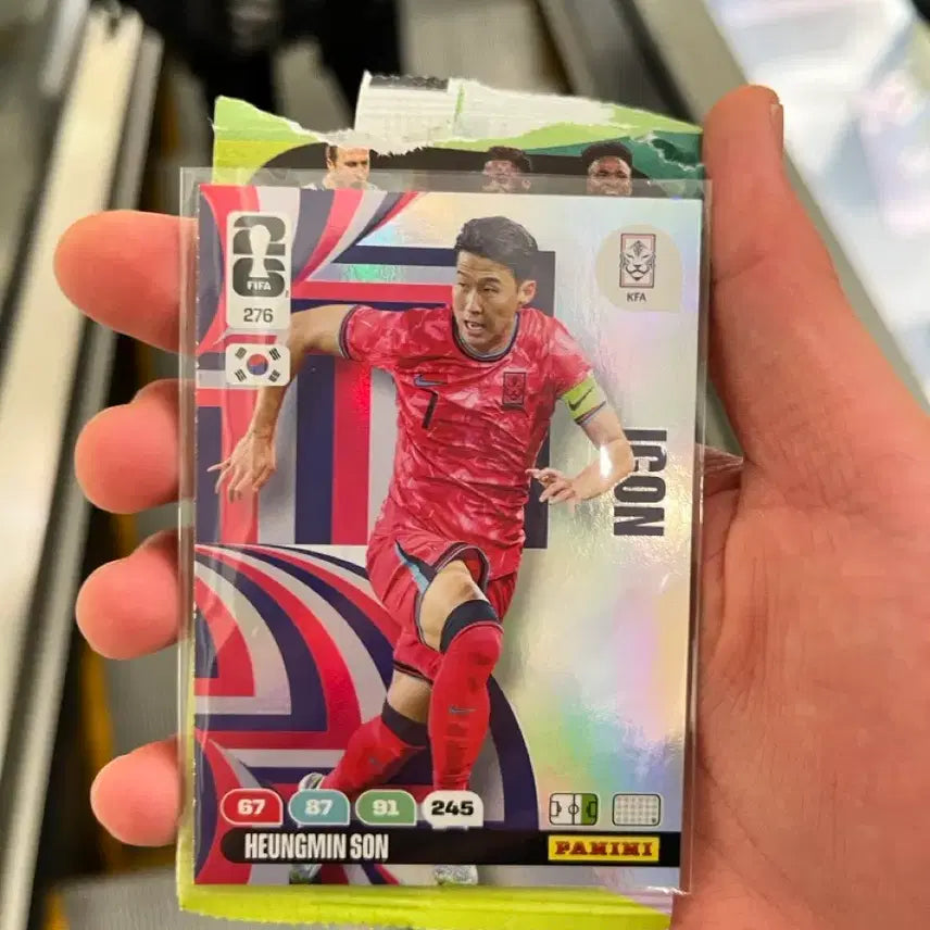 [BUNJANG] Son Heung-min Panini Trading Card / 파니니 손흥민 팔아요