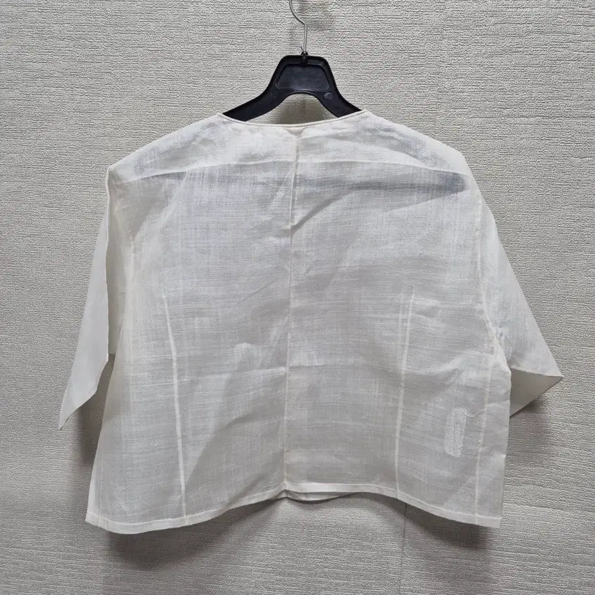 [BUNJANG] White Ramie Blouse / y255 모시 블라우스