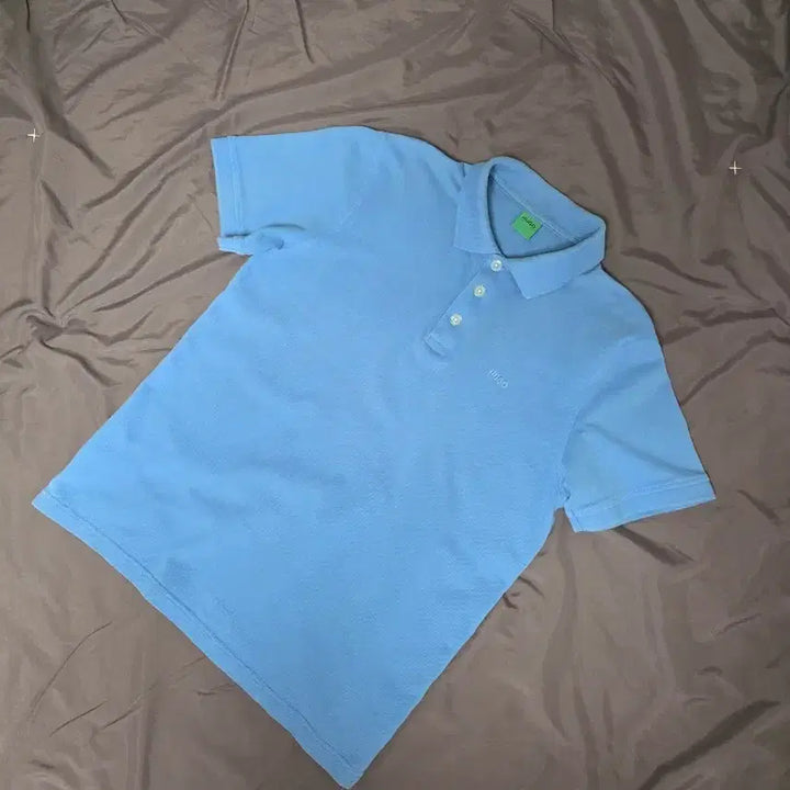 [BUNJANG] Hugo Boss Blue Polo T-Shirt XL / 휴고보스 반팔 카라티 블루  XL