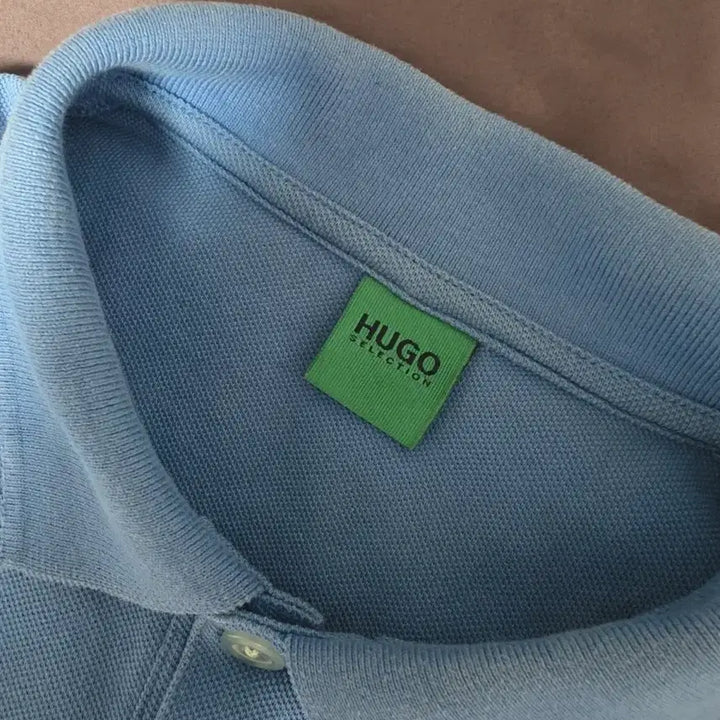 [BUNJANG] Hugo Boss Blue Polo T-Shirt XL / 휴고보스 반팔 카라티 블루  XL