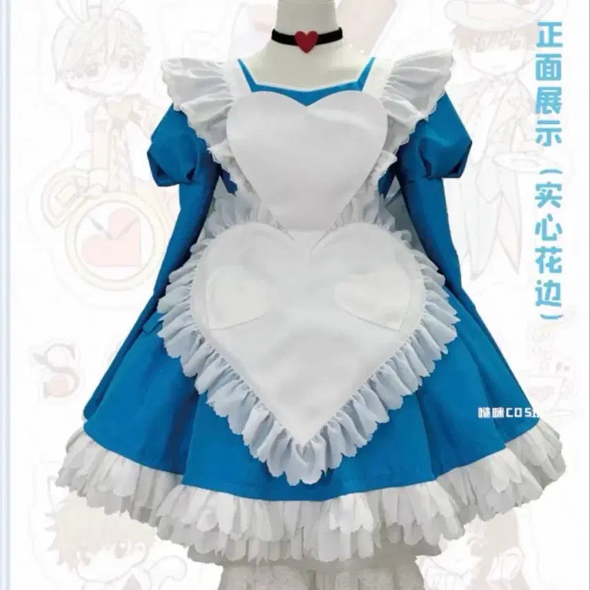 [BUNJANG] Cardcaptor Sakura Alice in Wonderland Cosplay Costume (Size S) / 카드캡터체리 이상한 나라의 앨리스 코스프레 의상