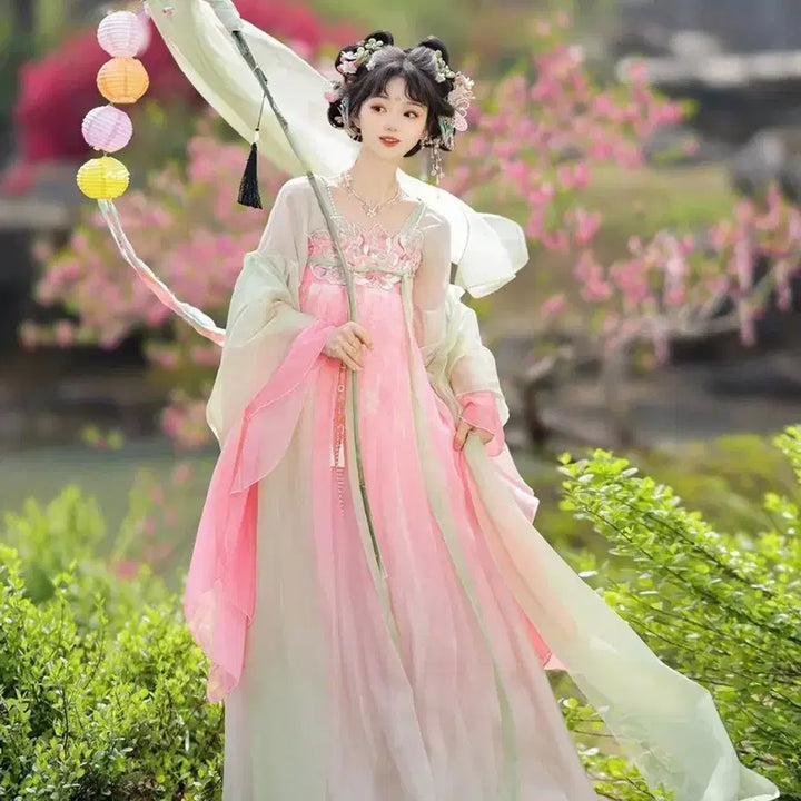 [BUNJANG] Hanfu L Size Cosplay Chinese Traditional Dress / [판매/신품] 한푸 L사이즈 (고전,중국풍,선녀옷,코스프레)