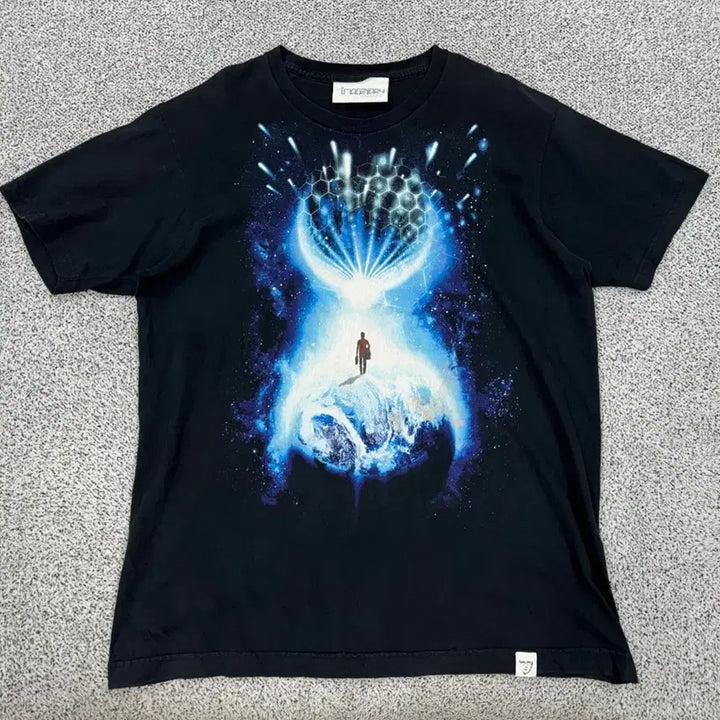 [BUNJANG] Imaginary USA Space Print T-Shirt / Imaginary USA 우주 프린팅 티셔츠