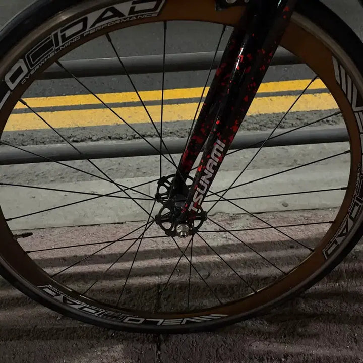[BUNJANG] Tsunami Flame Red Bicycle / 쓰나미 불꽃레드 개급처
