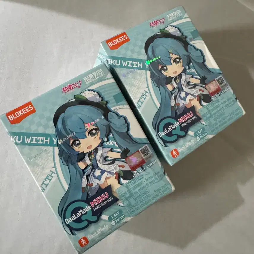 [BUNJANG] Blooky Miku With You Figure Bundle Set / 블로키 미쿠 miku with you(2개일괄)