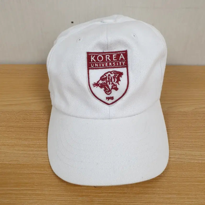 [BUNJANG] Korea University Red Cotton Baseball Cap / 고려대 캡모자 사이즈 57-59호 판매합니다