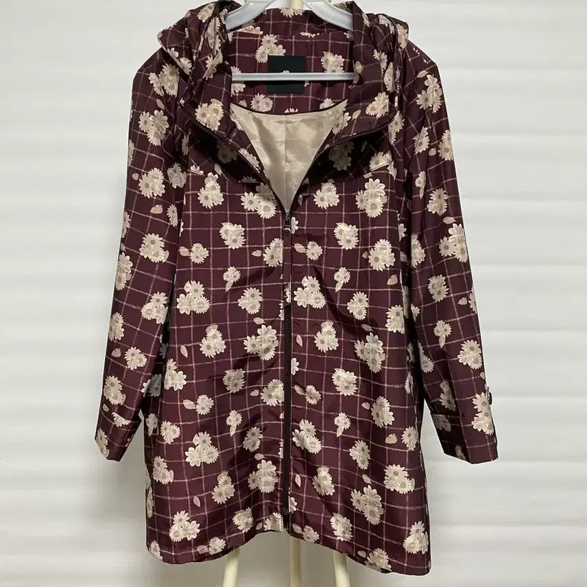 [BUNJANG] FREE BALANCE Floral Hooded Jacket / FREE BALANCE 꽃무늬 후드 자켓
