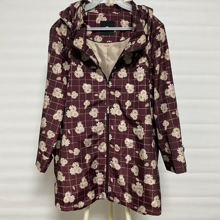 [BUNJANG] FREE BALANCE Floral Hooded Jacket / FREE BALANCE 꽃무늬 후드 자켓
