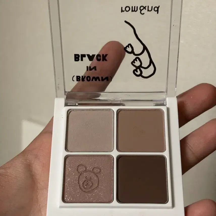 [BUNJANG] Rom&amp;nd Eyeshadow Palette Brown in Black - &