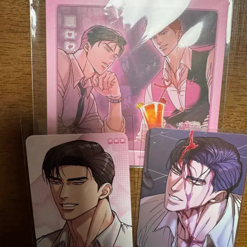 [BUNJANG] GaeWaSae Mible Company Entrance Ticket, Random Trading Card, Coaster Set / 개와새 미블컴퍼니
