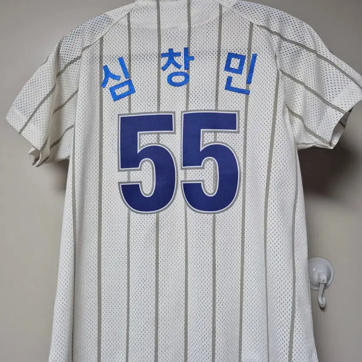 [BUNJANG] Samsung Lions Dynasty Era Nepos Authentic Jersey Size 85 (Shim Chang-min) / 삼성라이온즈 왕조시절 네포스 정품 유니폼 85사이즈 심창민 마킹 판매합니