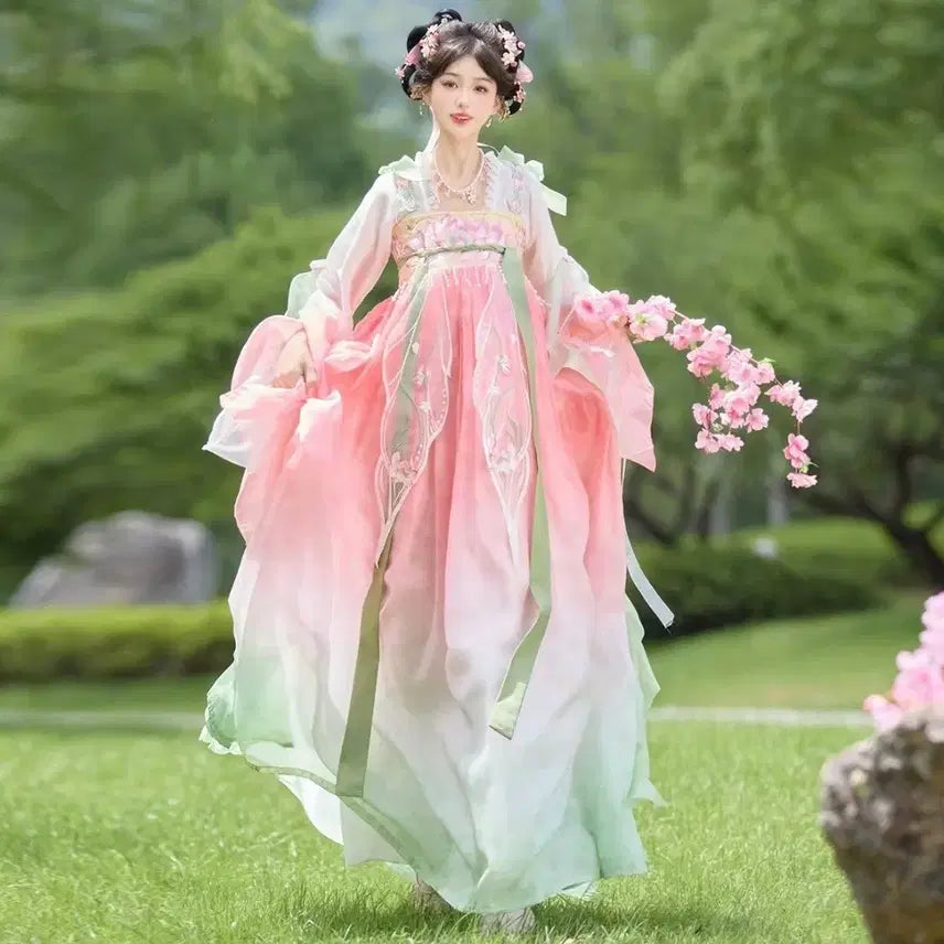 [BUNJANG] Hanfu XL Size Traditional Chinese Style Costume / [판매/신품] 한푸 XL사이즈 (고전,중국풍,선녀옷,코스프레)
