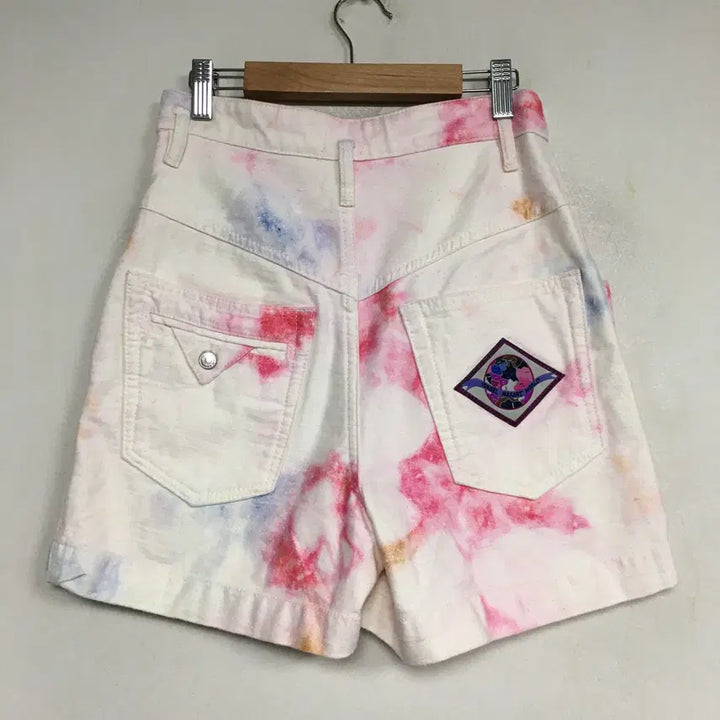 [BUNJANG] Isabel Marant Tie-Dye Denim Shorts Size 25 / 이자벨마랑 정품 타이다이 데님 반바지 25