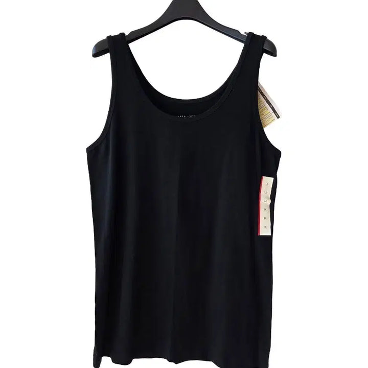 [BUNJANG] Unisex Black Sleeveless T-Shirt / 남녀공용 블랙 나시 티셔츠/새제품