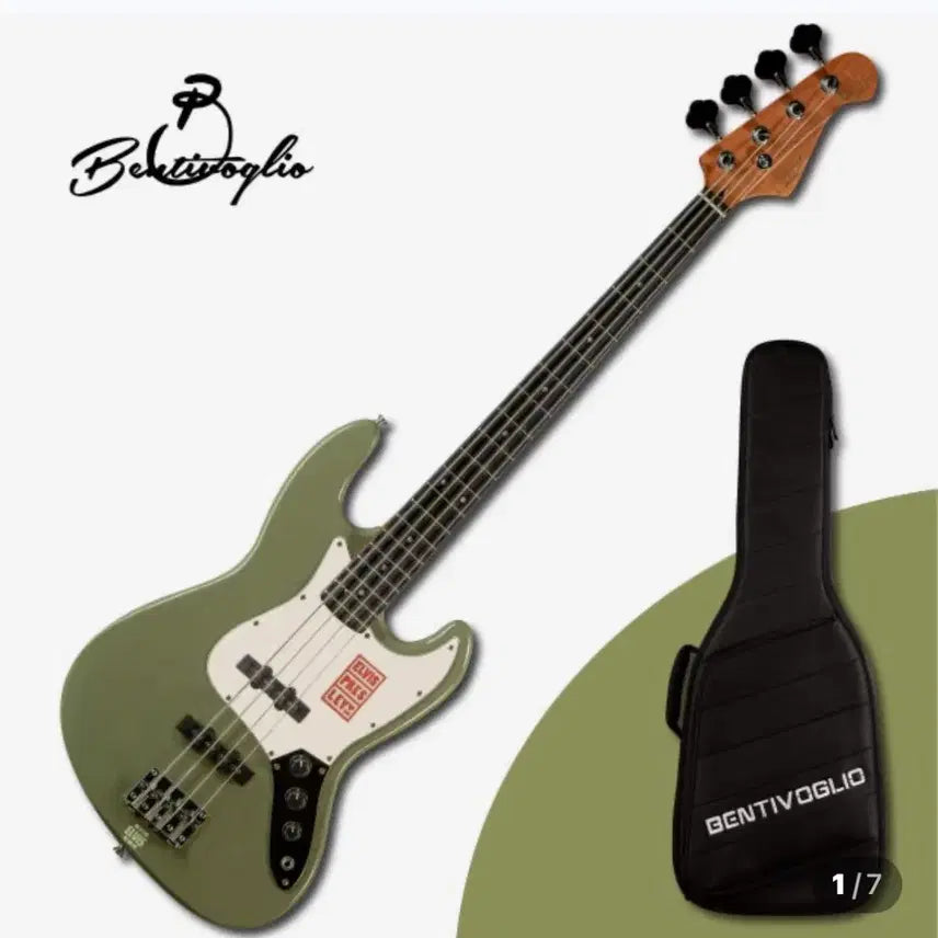 [BUNJANG] Venturio Elvis Presley Signature EJ1W Bass Guitar / 벤티볼리오 엘비스 프레슬리 시그니처 EJ1W 베이스기타