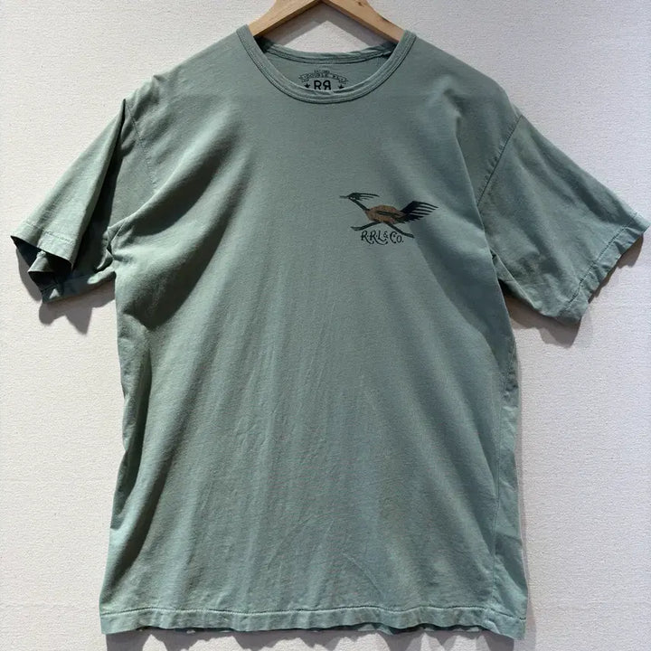 [BUNJANG] RRL Roadrunner Heritage Logo Graphic T-Shirt M / RRL 더블알엘 로드러너 헤리티지 로고 그래픽 티셔츠 M