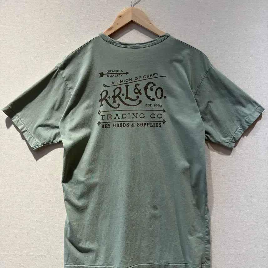 [BUNJANG] RRL Roadrunner Heritage Logo Graphic T-Shirt M / RRL 더블알엘 로드러너 헤리티지 로고 그래픽 티셔츠 M