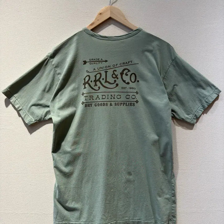 [BUNJANG] RRL Roadrunner Heritage Logo Graphic T-Shirt M / RRL 더블알엘 로드러너 헤리티지 로고 그래픽 티셔츠 M