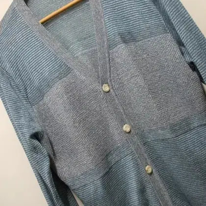 [BUNJANG] Ziozia ANDZ Linen Acrylic Cardigan / 지오지아 ANDZ 린넨아크릴 가디건 택100