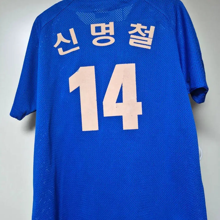 [BUNJANG] Samsung Lions Shin Myung-cheol Jersey (Size 95) - Dynasty Era Replica / 삼성라이온즈 왕조시절 정품 유니폼 95사이즈 신명철 마킹 판매합니다