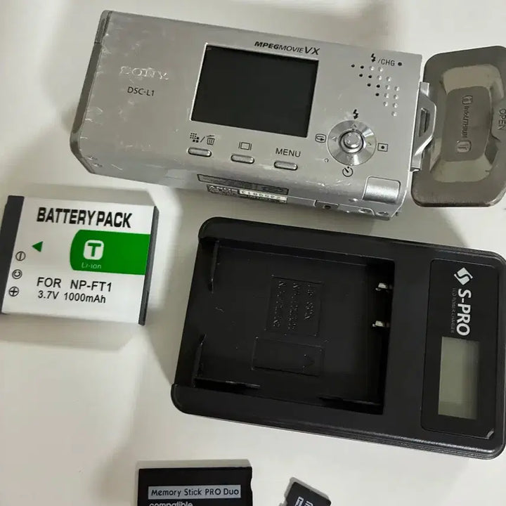 [BUNJANG] Sony Cyber-shot DSC-L1 Digital Camera / 소니 사이버샷 DSC-L1 디카 팝니다 작례O
