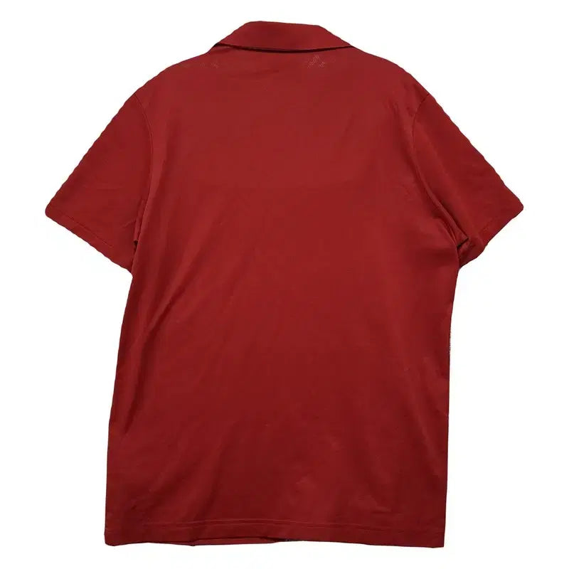[BUNJANG] Montbell Red Functional Training Short Sleeve Polo Shirt L (100) / 몽벨 레드 기능성 트레이닝 반팔 카라티 L (100)
