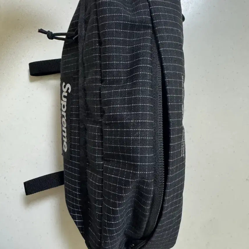 [BUNJANG] Supreme Waist Bag Black 24SS / 슈프림 웨이스트백 블랙 24SS