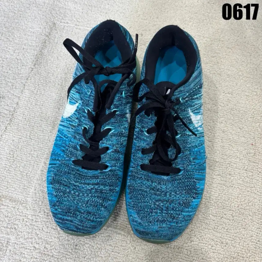 [BUNJANG] Nike Flyknit Max Blue Sneakers Size 270 / 나이키 플라이니트 맥스 블루 운동화 270