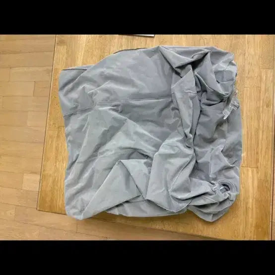 [BUNJANG] 3-Stage Adjustable Travel Air Footrest Gray / 여행용 에어 발쿠션 그레이 3단