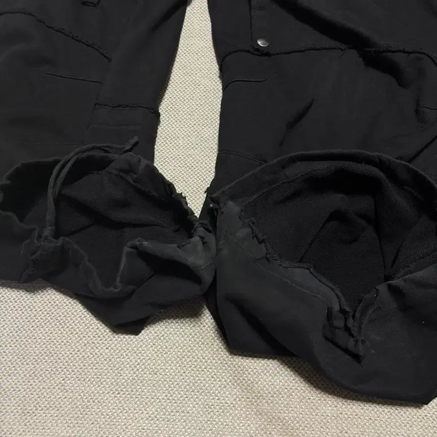 [BUNJANG] Badblood Lo Edge Convex Jogger Pants Black / 배드블러드 로 엣지 컨벡스 조거팬츠