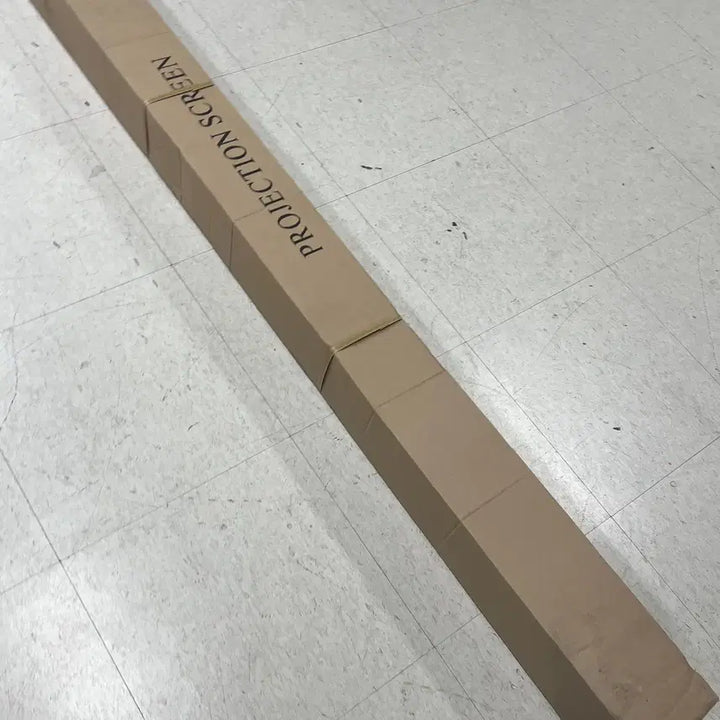 [BUNJANG] 130-inch Electric Projector Screen (Unused, Full Box) / 130인치 전동 스크린(풀박스 미사용)