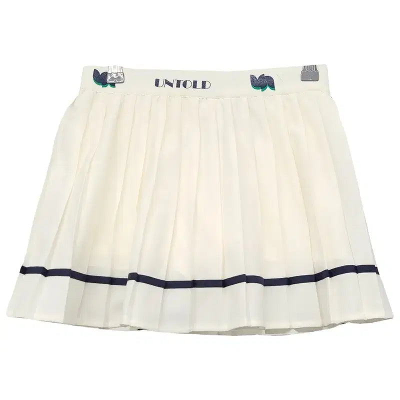[BUNJANG] Untold Label Cream Preppy Look Skirt S / [새상품]언톨드레이블 크림 프레피룩 스커트 S