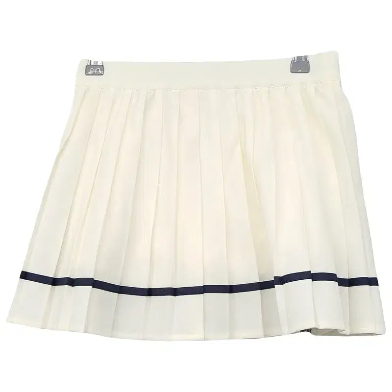 [BUNJANG] Untold Label Cream Preppy Look Skirt S / [새상품]언톨드레이블 크림 프레피룩 스커트 S