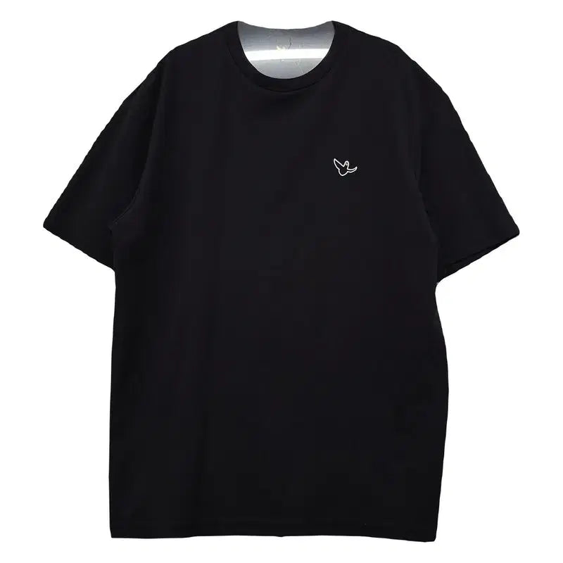 [BUNJANG] What it is based Black T-Shirt L / 왓잇이즌 블랙 반팔티 L