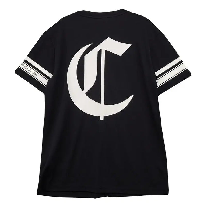 [BUNJANG] NBA Chicago Bulls Printing Black T-Shirt L / 엔비에이 시카고 불스 프린팅 블랙 반팔티 L