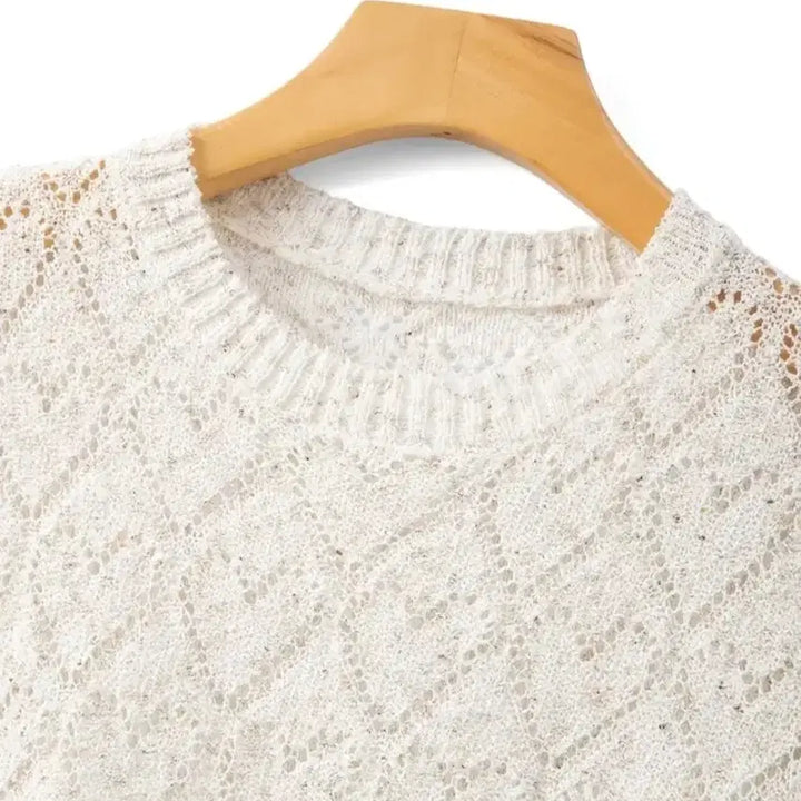 [BUNJANG] Lightweight Knit Top / 새옷)성근짜임 시원니트