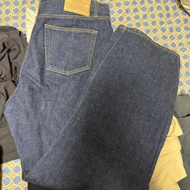 [BUNJANG] DEMIL LOT.029 Pioneer Selvedge Denim Pants / 데밀 LOT.029 파이오니어 셀비지 데님, 34