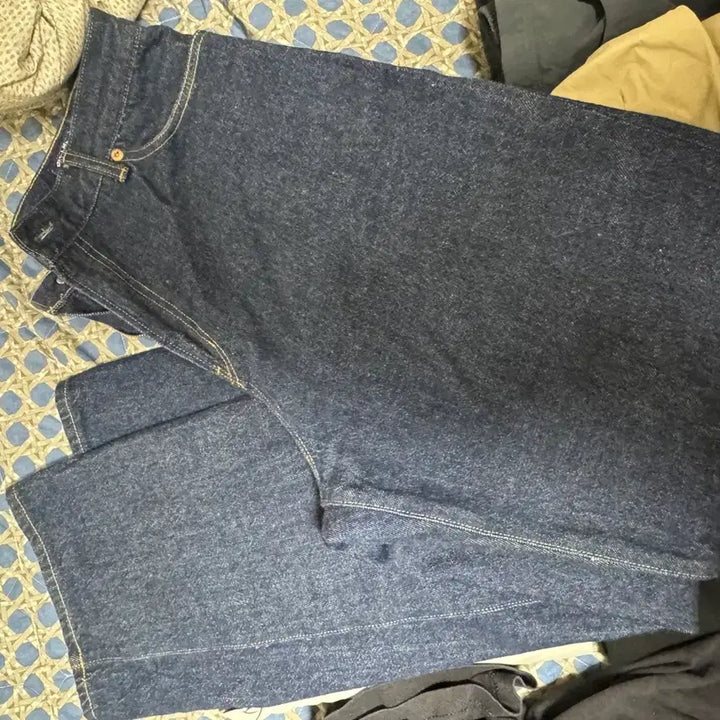 [BUNJANG] DEMIL LOT.029 Pioneer Selvedge Denim Pants / 데밀 LOT.029 파이오니어 셀비지 데님, 34