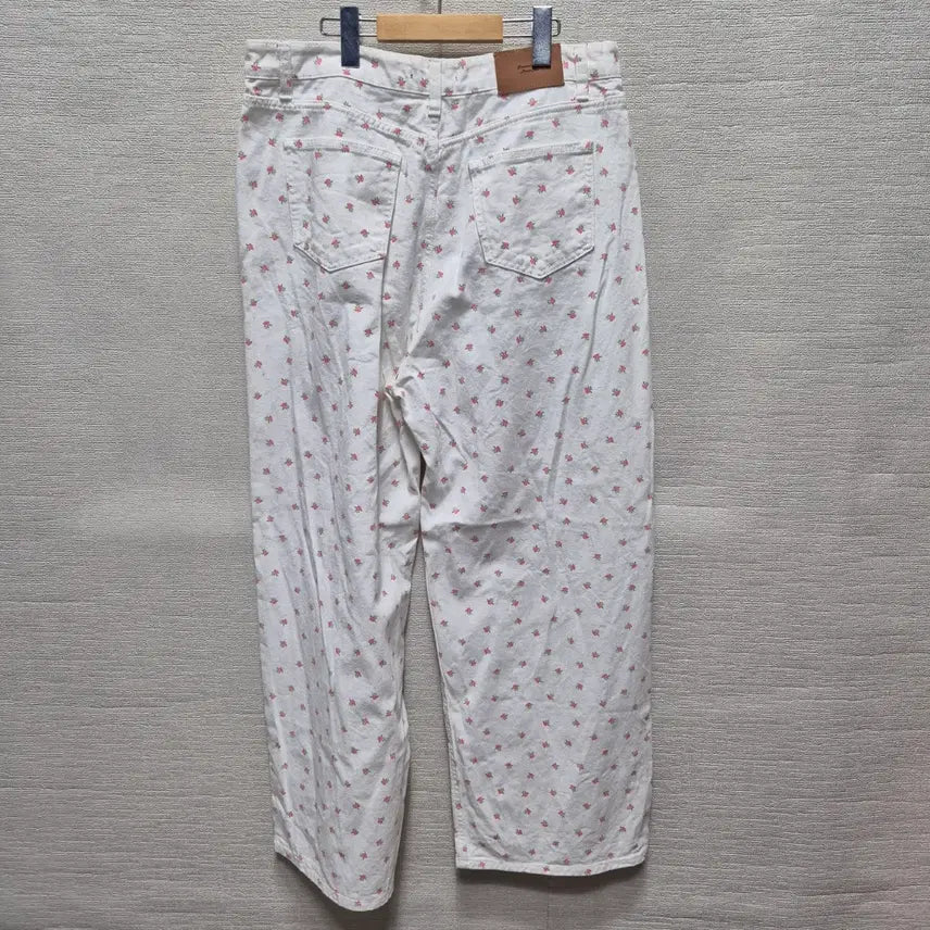 [BUNJANG] Unisex Pants with Floral Pattern / y259 남여공용 바지