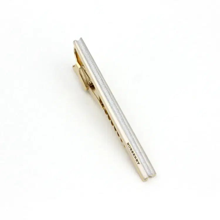 [BUNJANG] Burberry B+ Grade 6cm Vintage Tie Clip / 버버리 B+등급 6cm 신형 명품 넥타이핀 빈티지