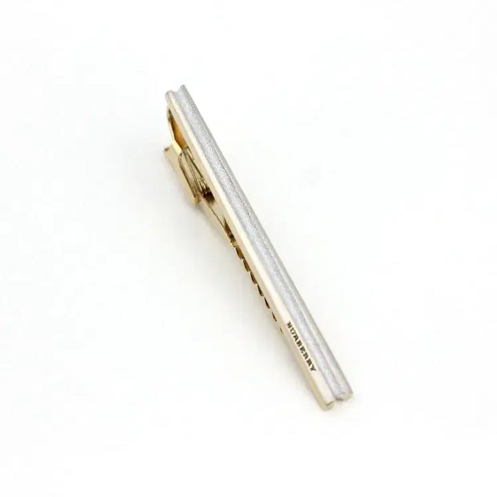 [BUNJANG] Burberry B+ Grade 6cm Vintage Tie Clip / 버버리 B+등급 6cm 신형 명품 넥타이핀 빈티지