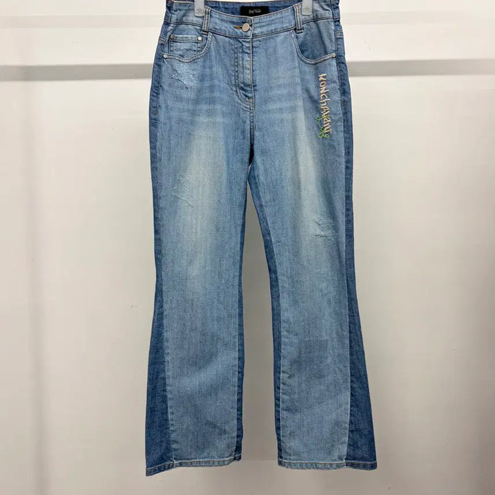 [BUNJANG] Second Floor Bootcut Denim Pants / 한섬 세컨플로어 부츠컷 데님 팬츠 55
