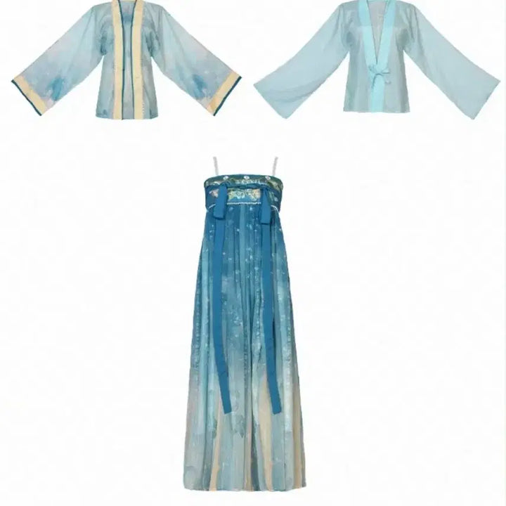 [BUNJANG] Hanfu Traditional Chinese Style Dress XL Size Cosplay / [판매/신품] 한푸 XL사이즈 (고전,중국풍,선녀옷,코스프레)