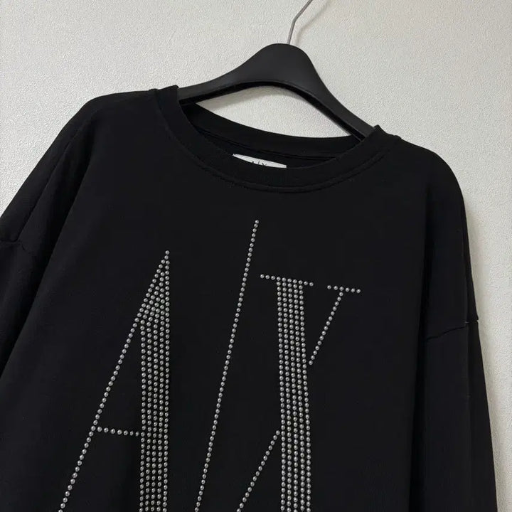 [BUNJANG] Emporio Armani Exchange AX Logo Cubic Sweatshirt / 아르마니익스체인지 맨투맨
