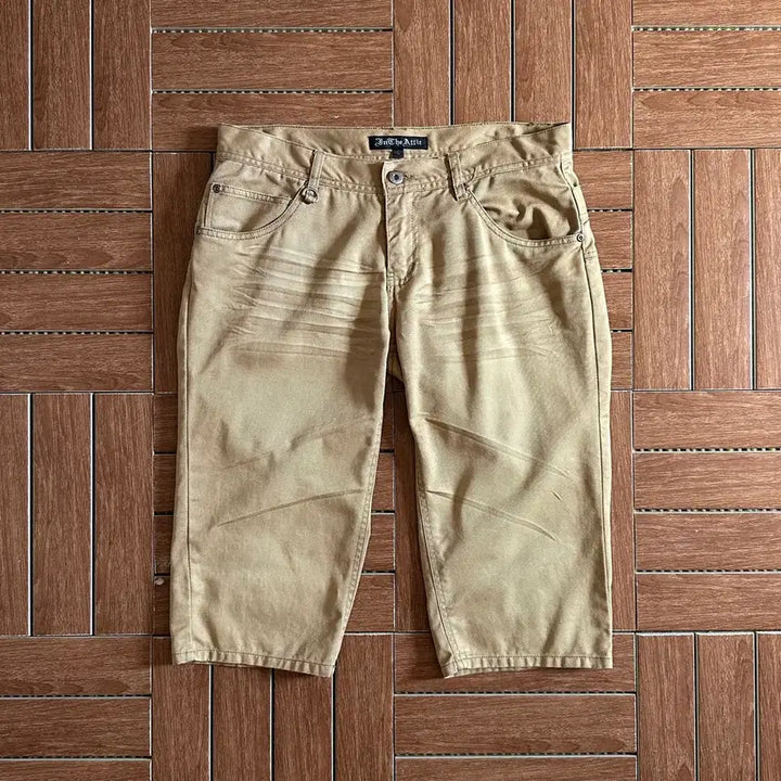[BUNJANG] In The Attic Layered Cotton Shorts / 인 더 애틱 레이어드 코튼 숏츠 반바지 L