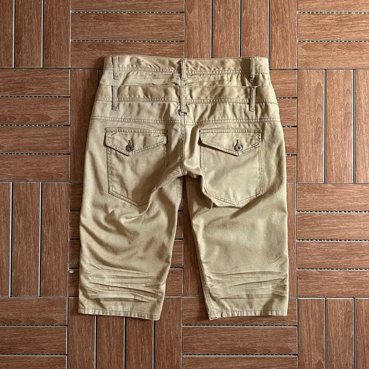 [BUNJANG] In The Attic Layered Cotton Shorts / 인 더 애틱 레이어드 코튼 숏츠 반바지 L