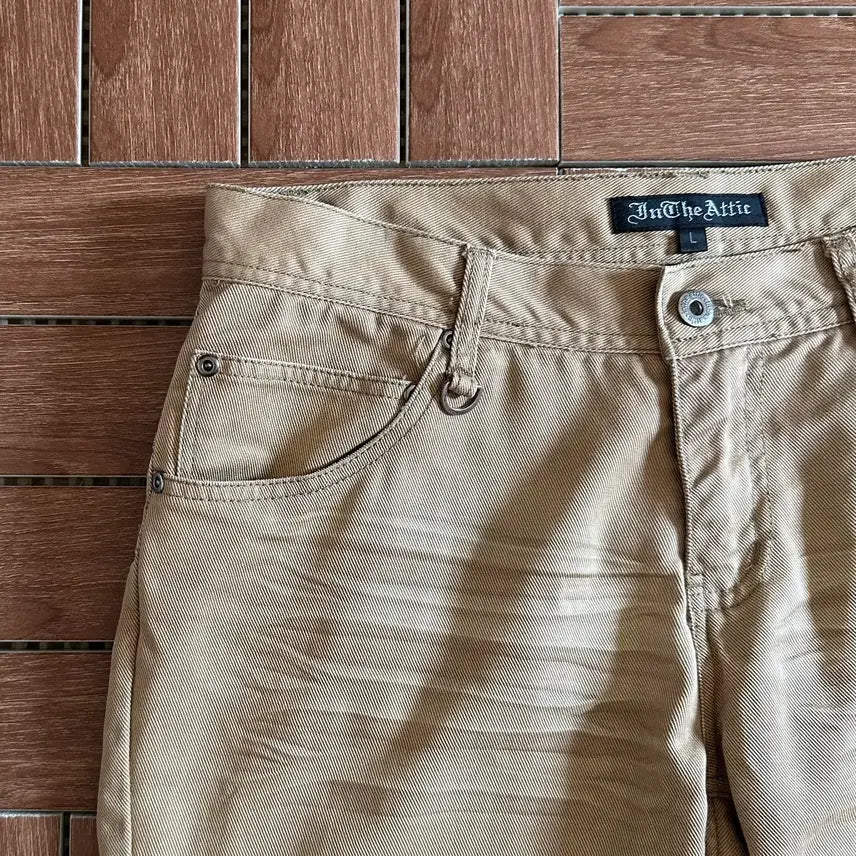[BUNJANG] In The Attic Layered Cotton Shorts / 인 더 애틱 레이어드 코튼 숏츠 반바지 L