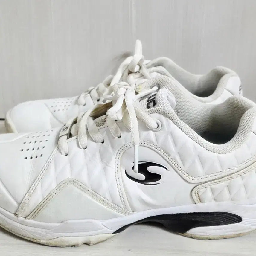 [BUNJANG] Shukle Tennis Shoes White 245mm / 슈클 터니스화 245