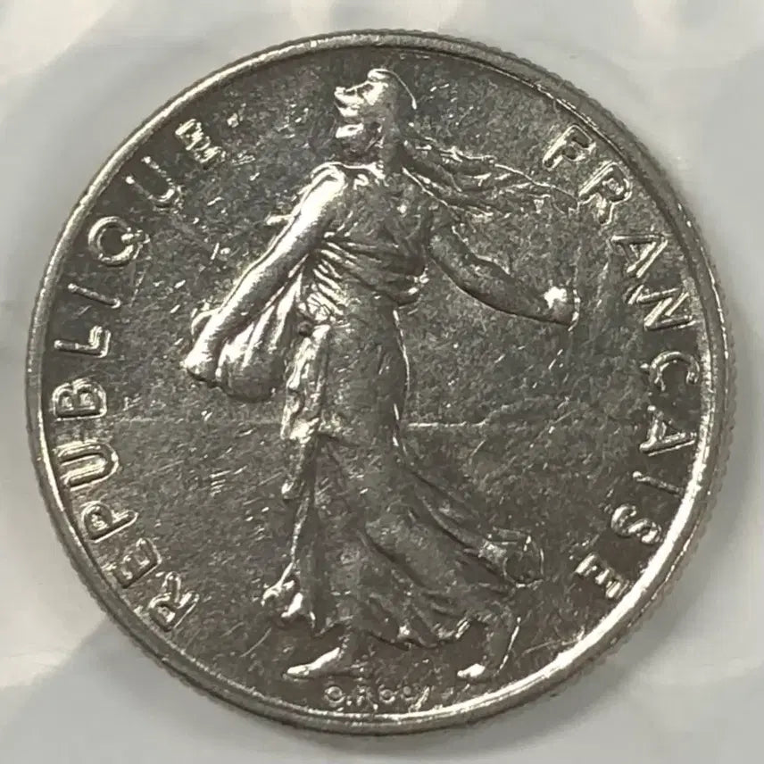 [BUNJANG] 1986 French Half Franc Coin / 1986년 프랑스 하프프랑 동전 D356