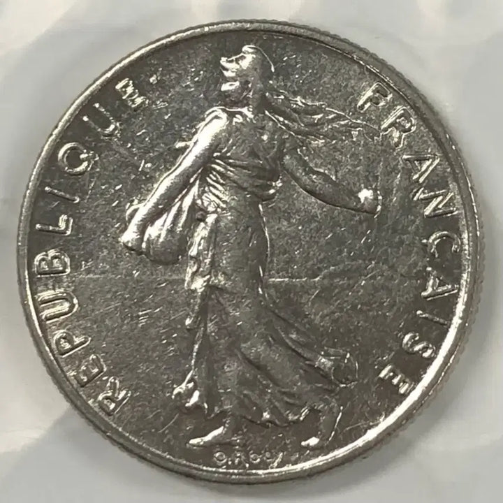 [BUNJANG] 1986 French Half Franc Coin / 1986년 프랑스 하프프랑 동전 D356